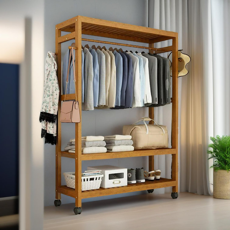 Open 2024 wardrobe bamboo